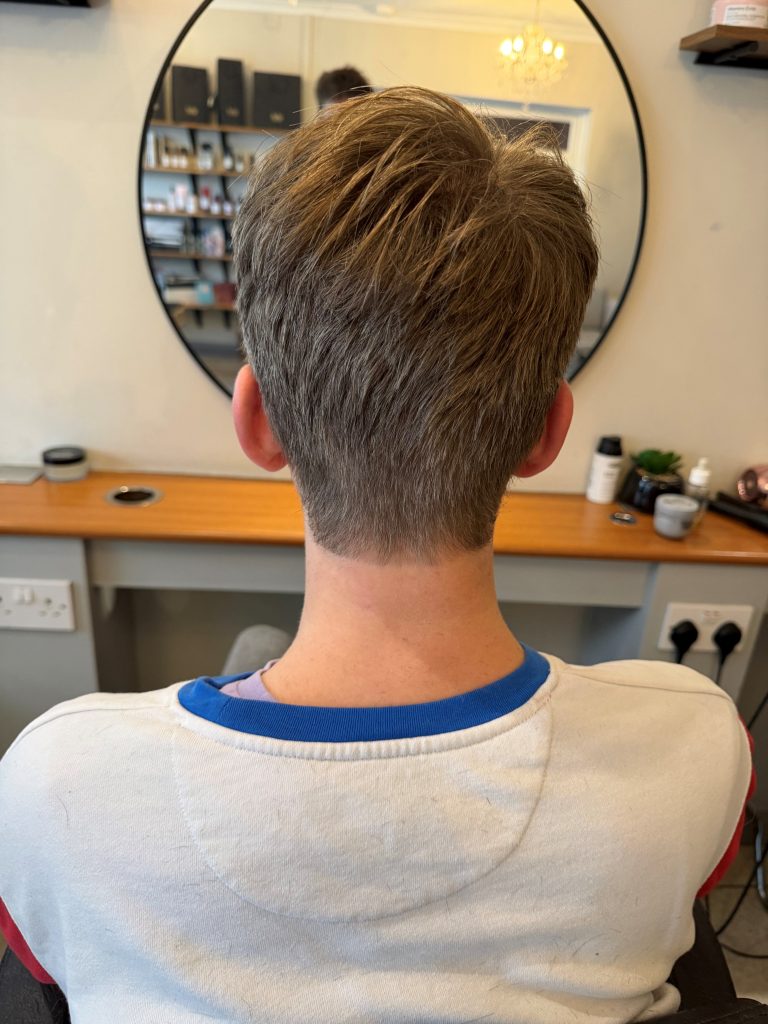 boys cut as one of our services at You Hair dressing in West Hallam, Ilkeston